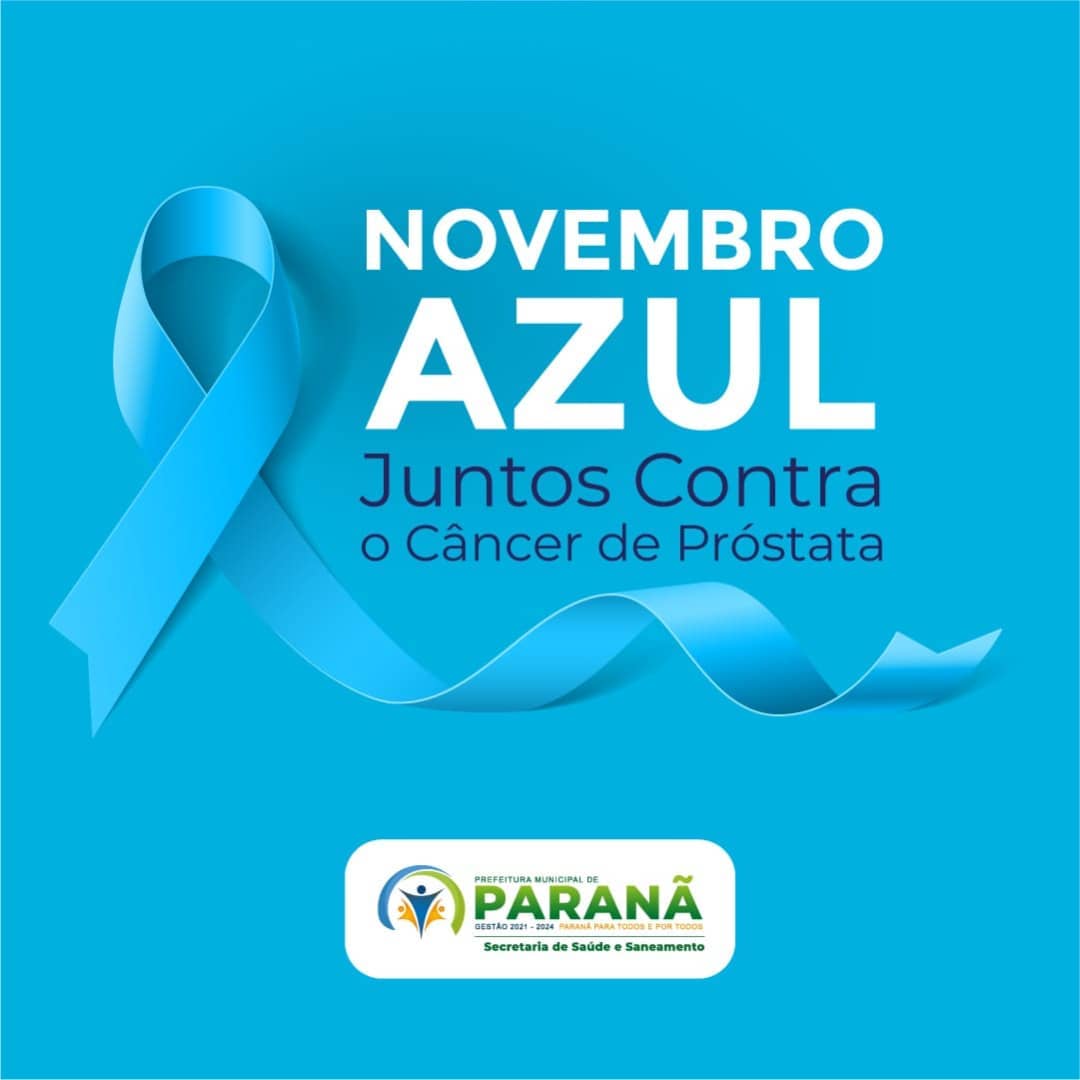 Campanha Novembro Azul Prefeitura de Paranã